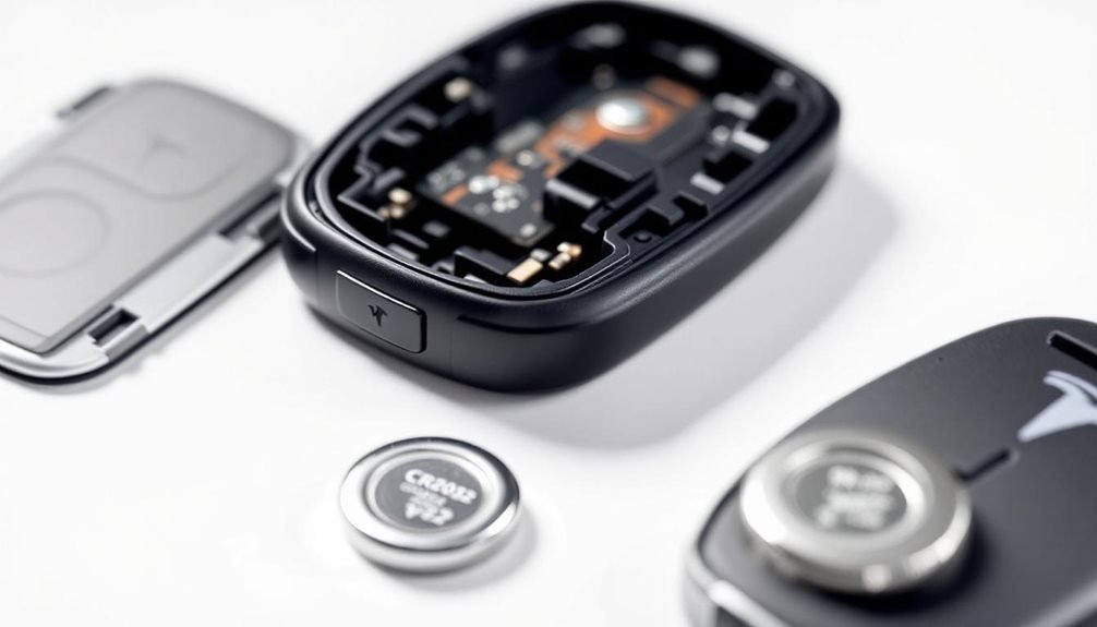 change tesla key battery