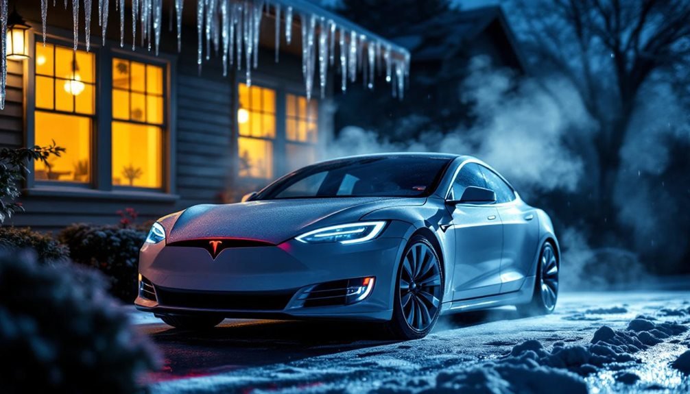 exterior parking causes quick drain