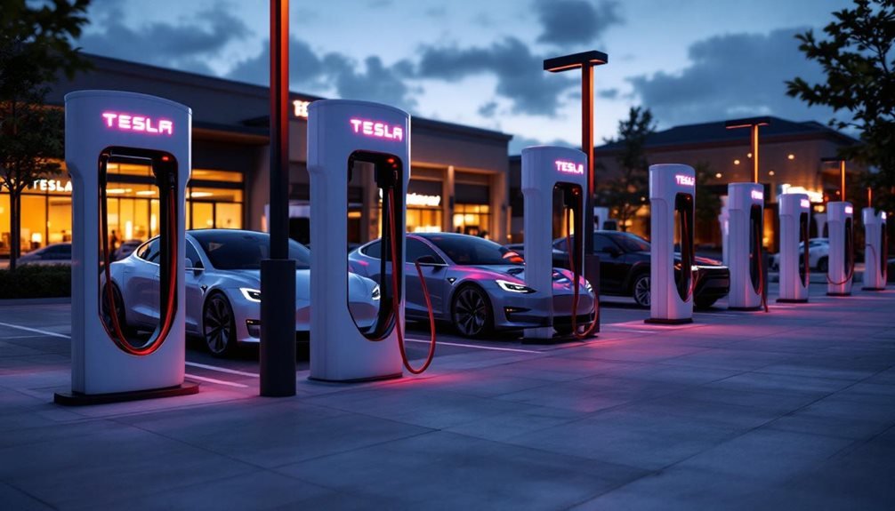 langley s fastest tesla supercharger