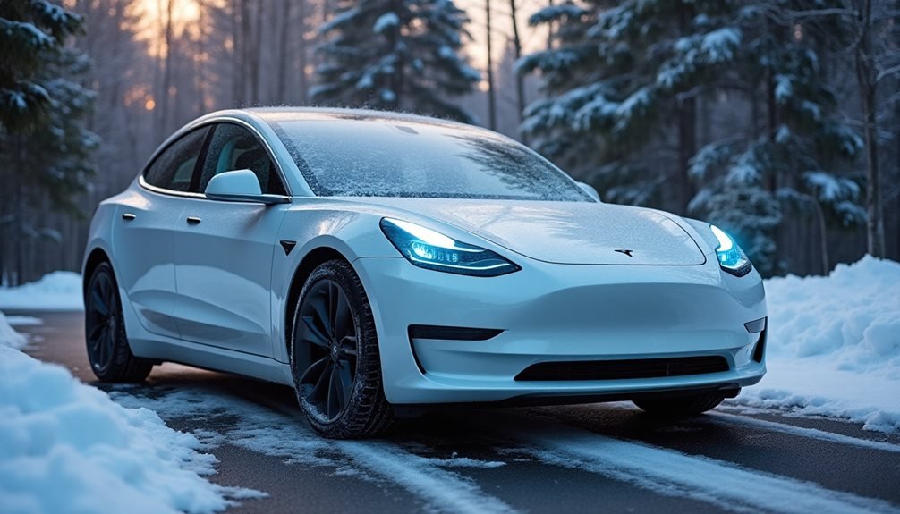 precondition tesla battery efficiently