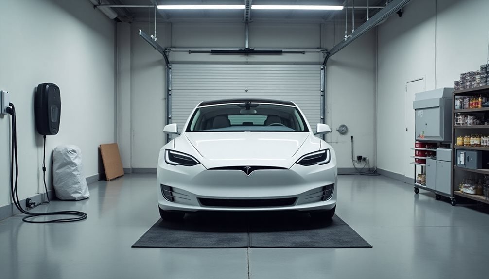 proper tesla long term storage