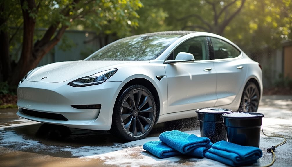 proper tesla washing technique