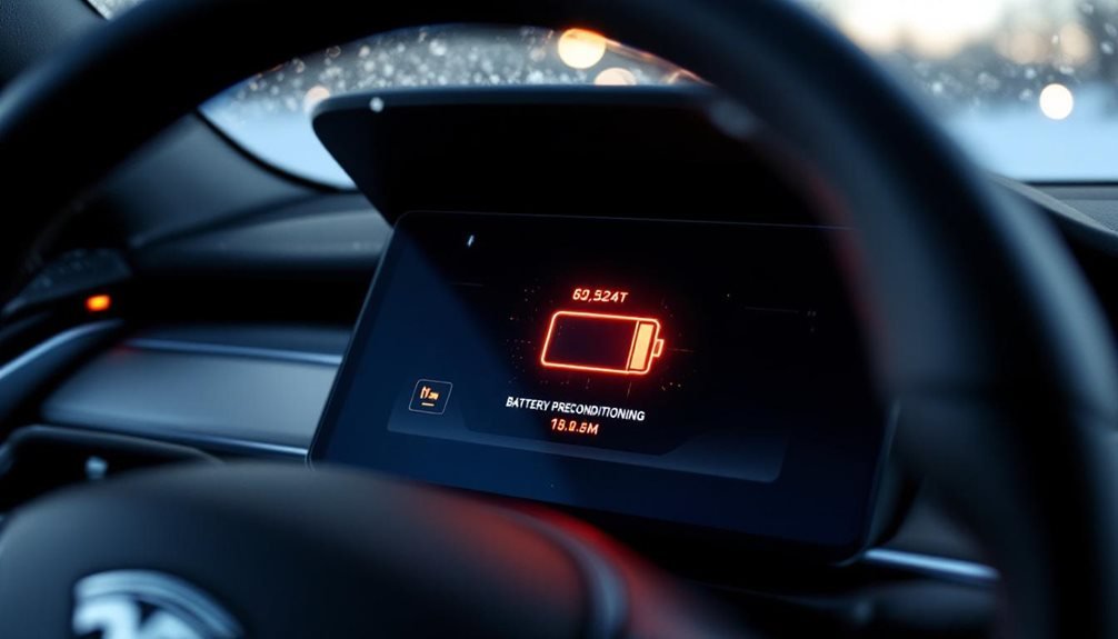 tesla battery preconditioning duration