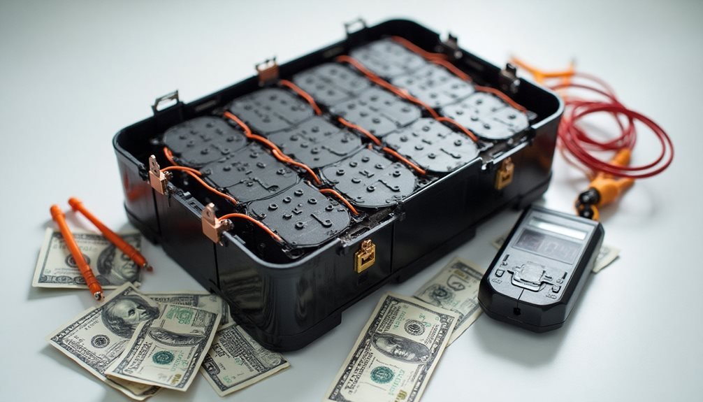 tesla battery replacement costs