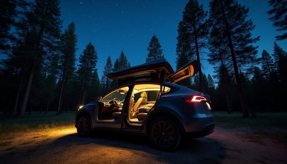 tesla campsite comfort technology