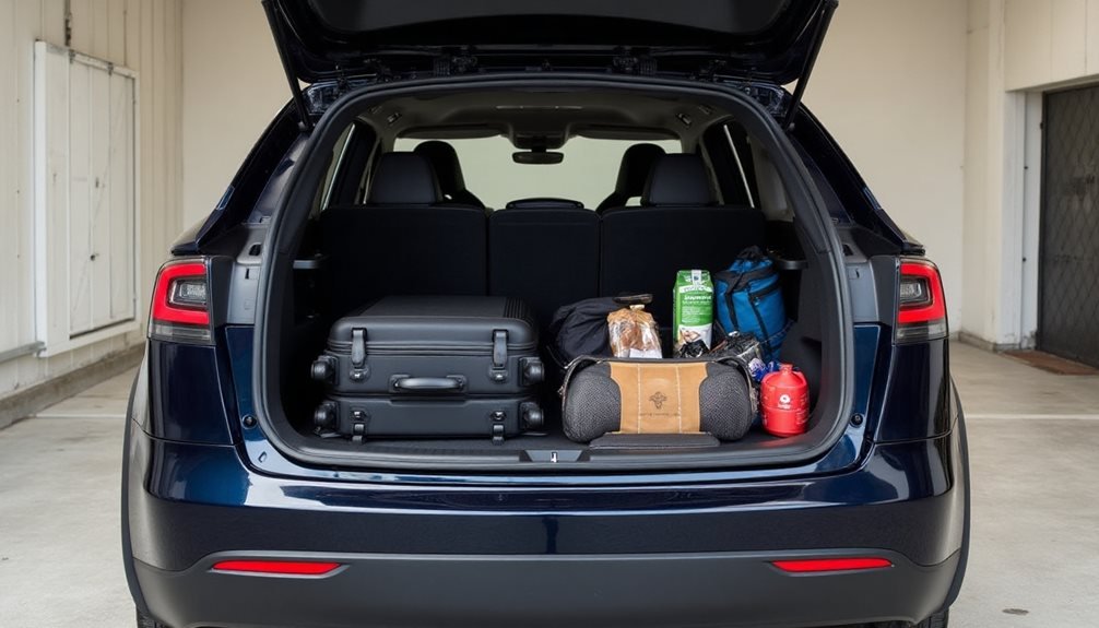 tesla cargo space comparisons