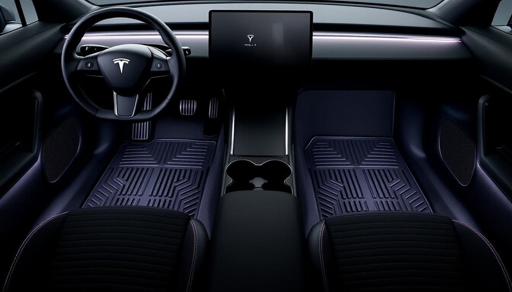 tesla durable stylish mats
