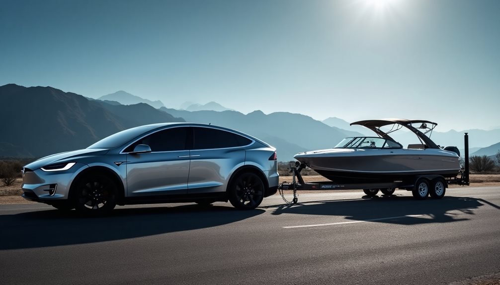 tesla electric towing capabilities