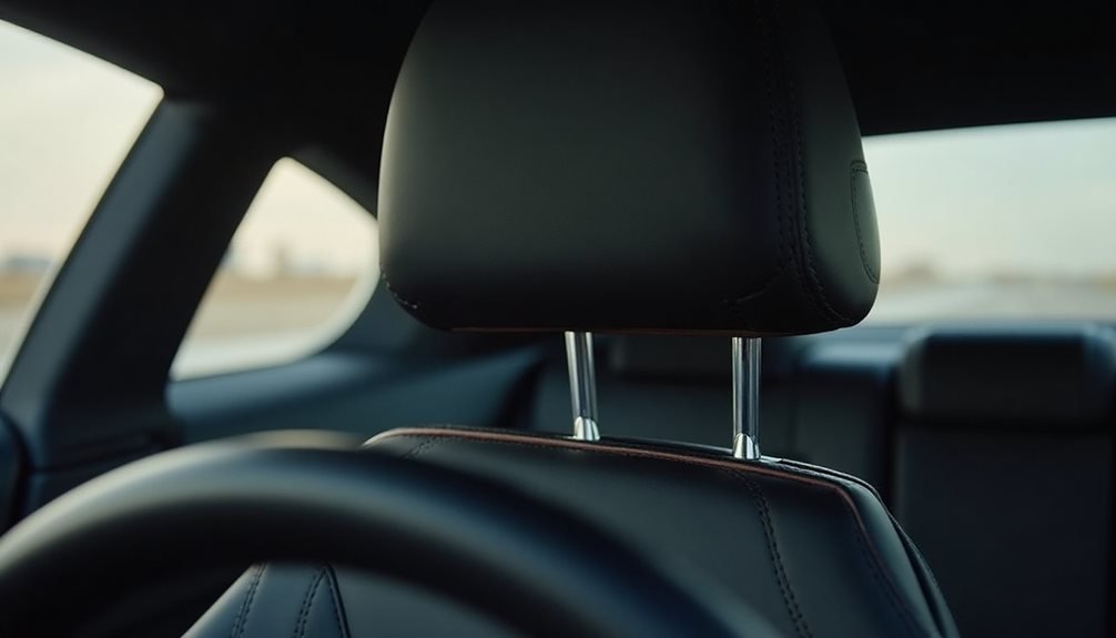 tesla headrest adjustment safety