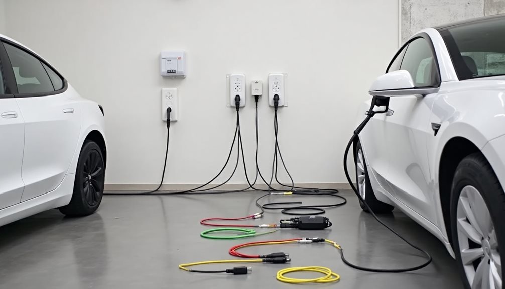 tesla home charging options