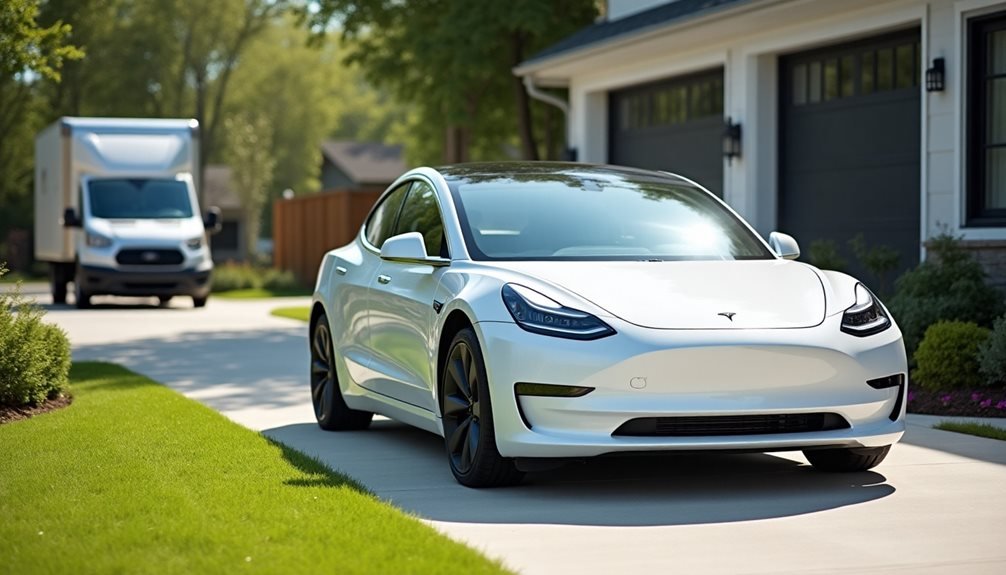 tesla home delivery process