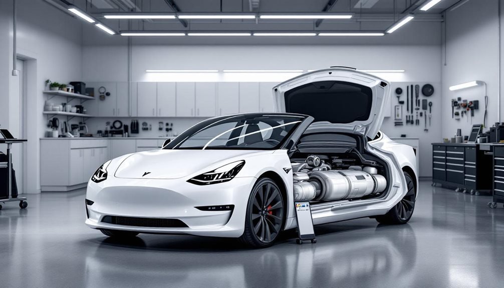 tesla maintenance expense details