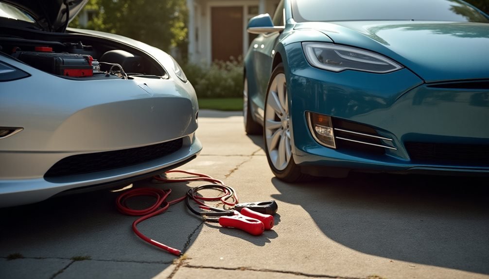 tesla prohibits unsafe jump starting