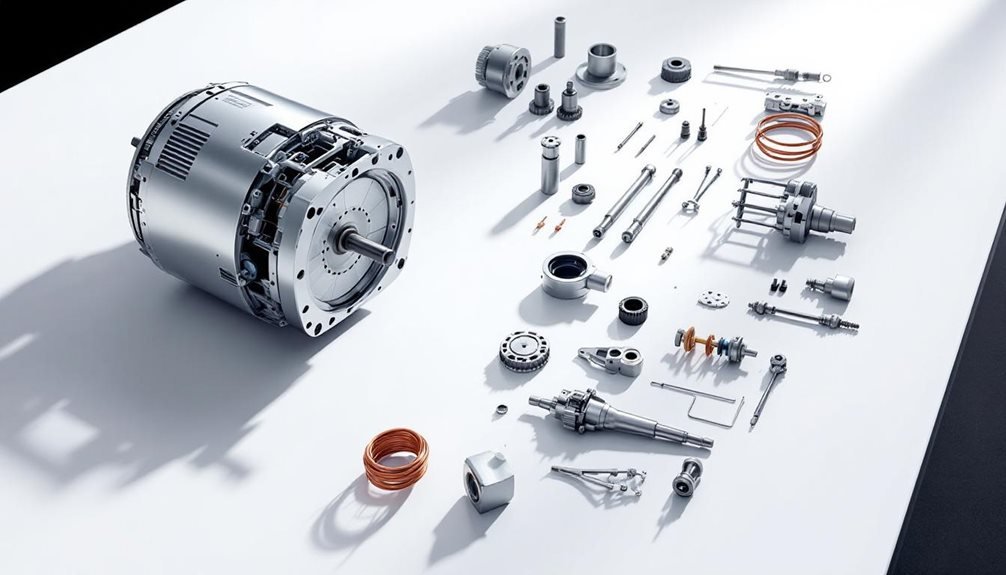 tesla s few moving components