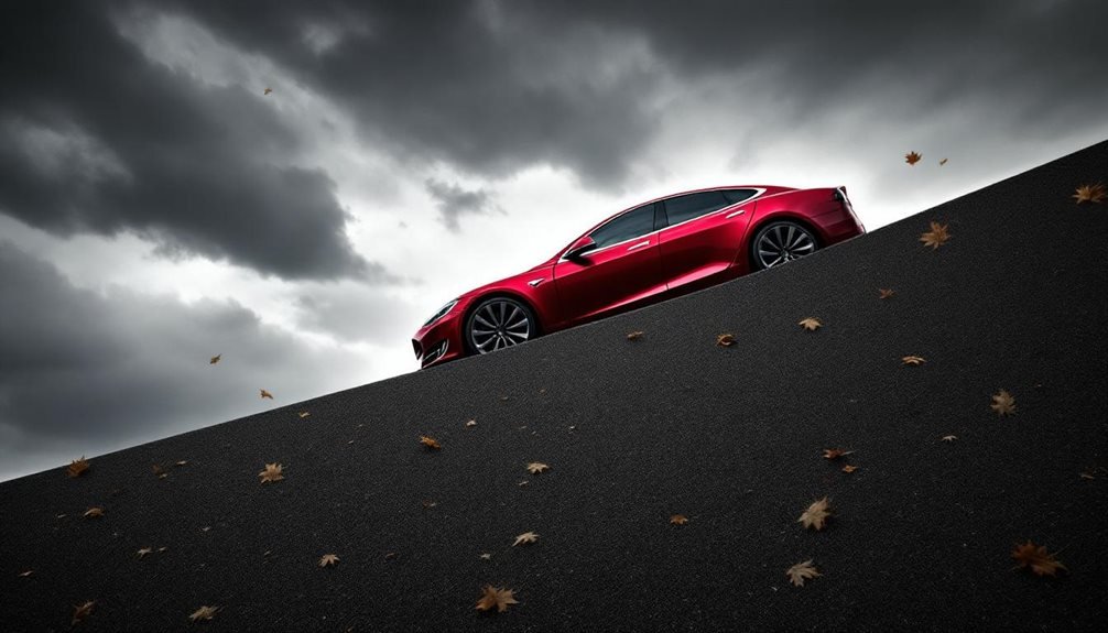 tesla stock hype stalls