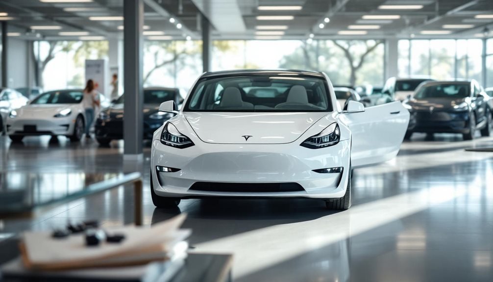 tesla trade in worth