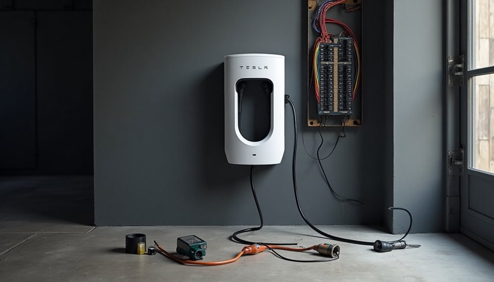 tesla wall charger installation costs