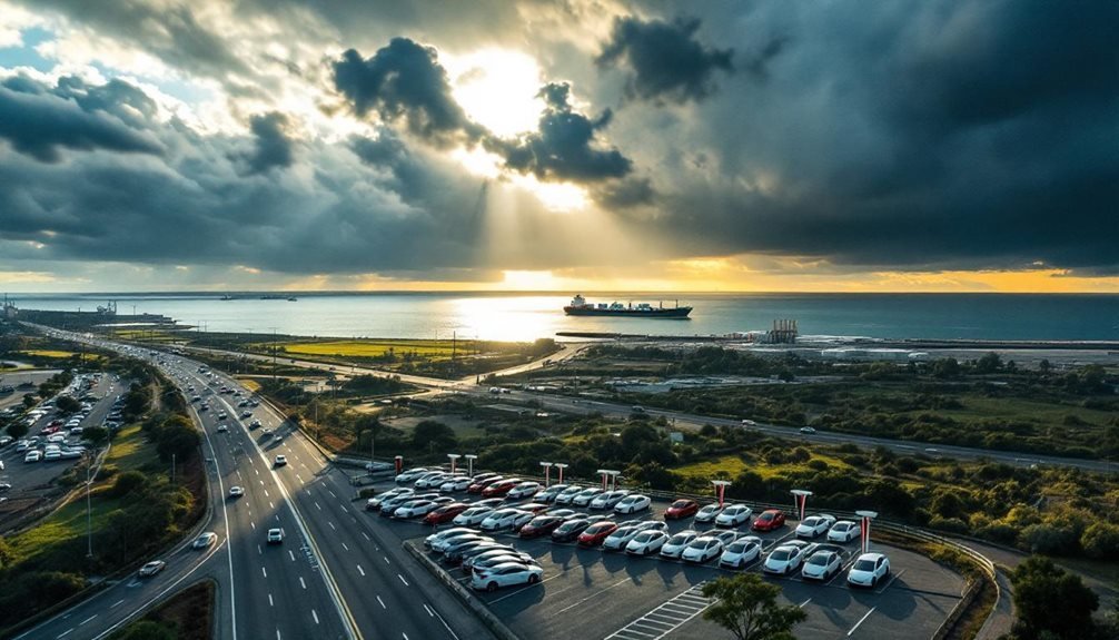 u s sales decline global demand