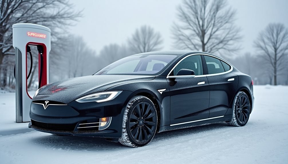 winter reduces tesla range