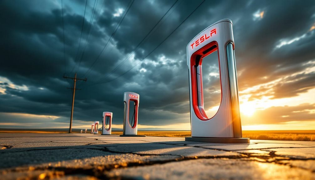 tesla s innovative grande prairie supercharger