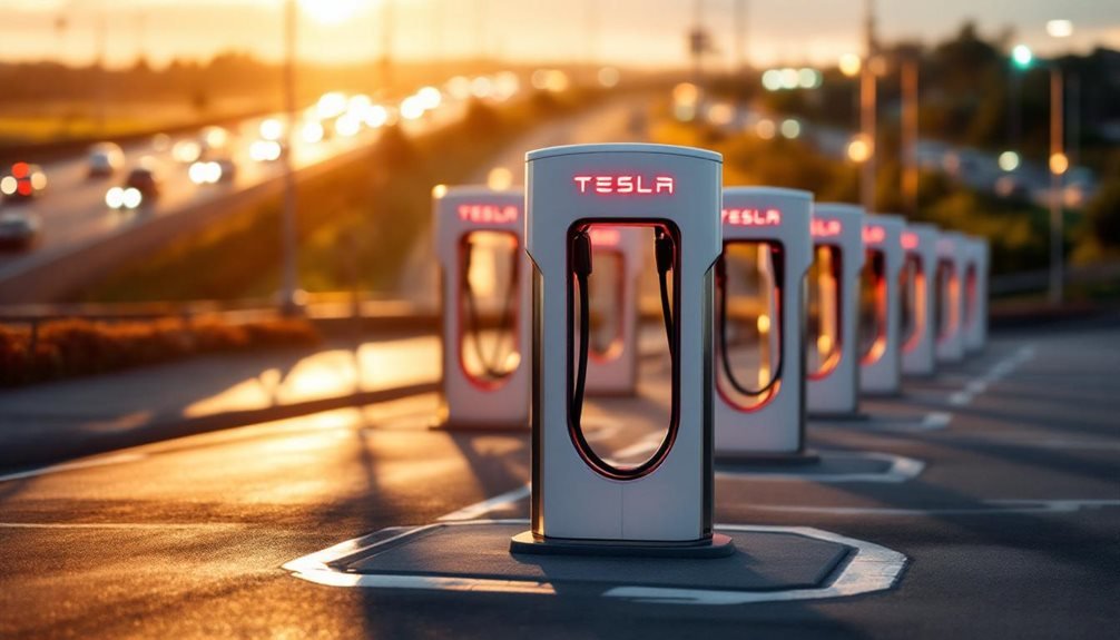 tesla superchargers reliability dominance