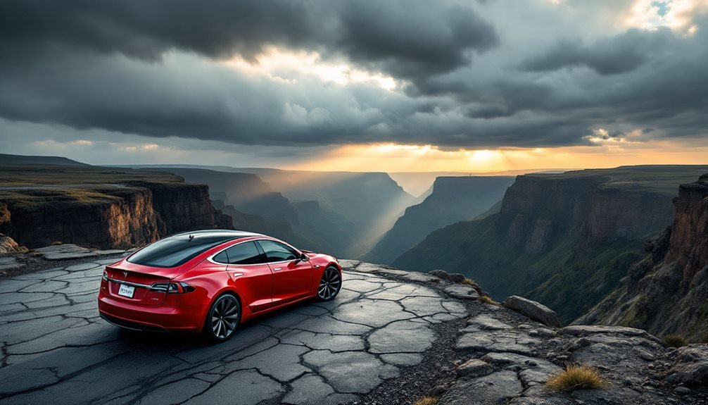 tesla s streak ends unexpectedly