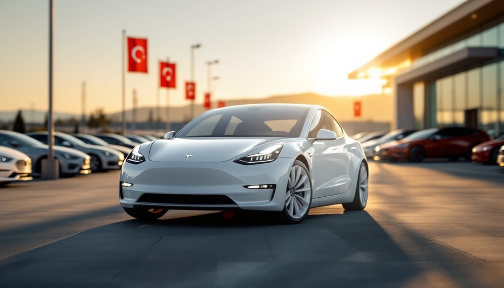 tesla tops turkey sales