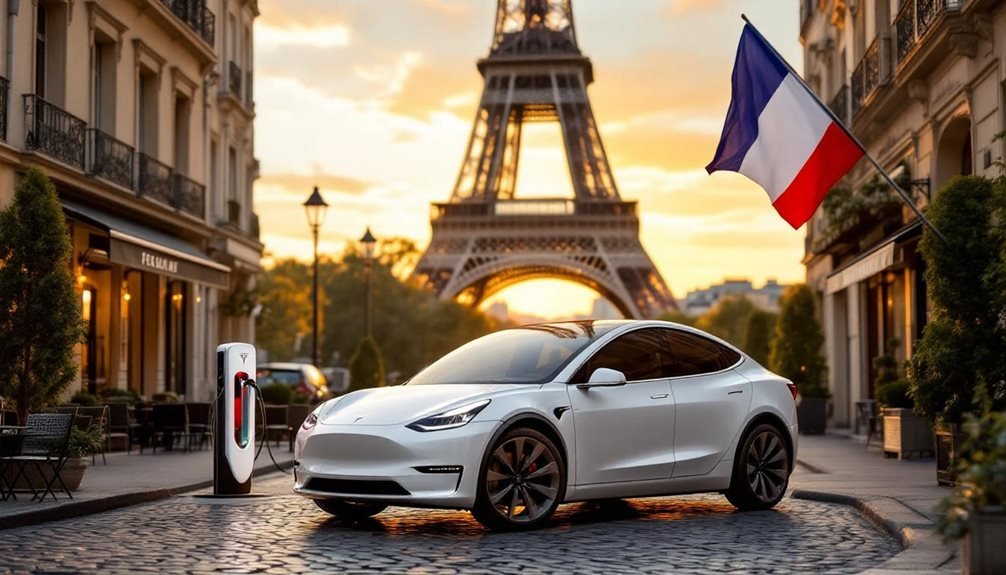 france s tesla model y ambition