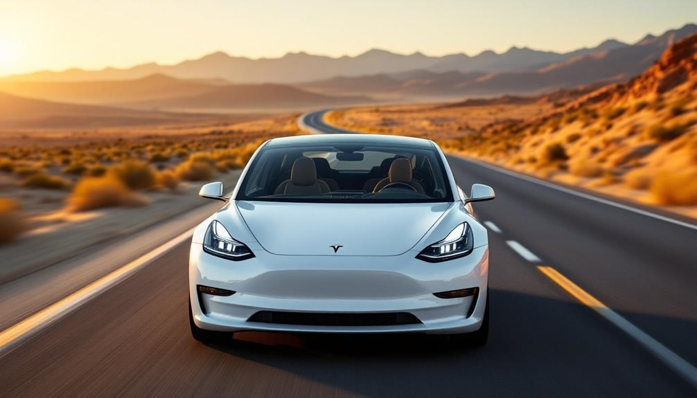 tesla model 3 dominates range