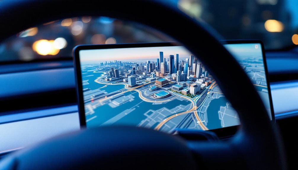 tesla s 3d maps subscription