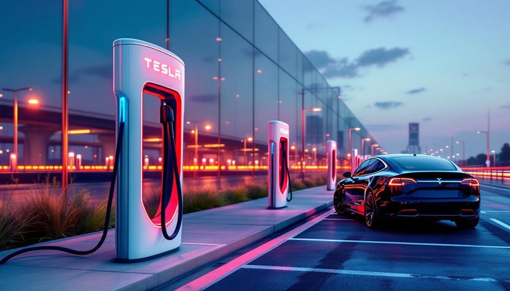 stellantis partners with tesla superchargers