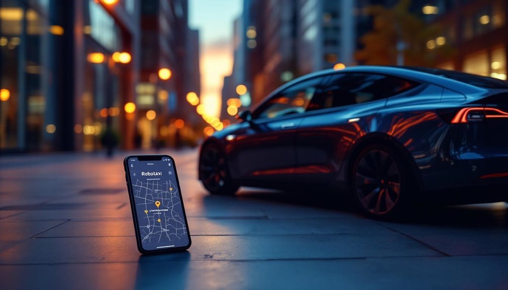 tesla robotaxi iphone only rollout