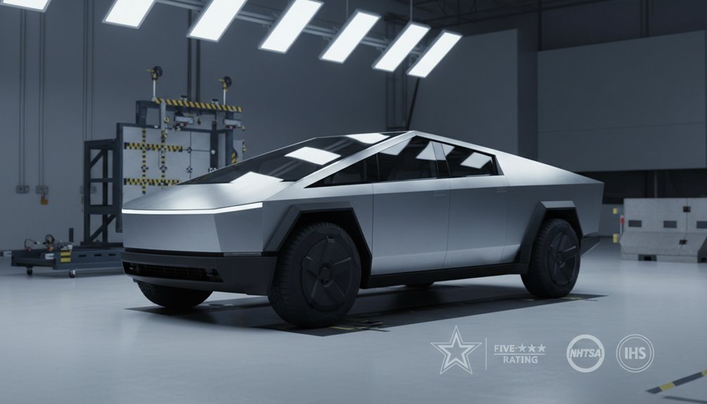 cybertruck achieves top safety