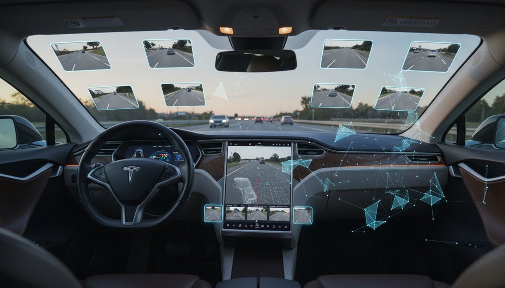 tesla s fsd learns silently